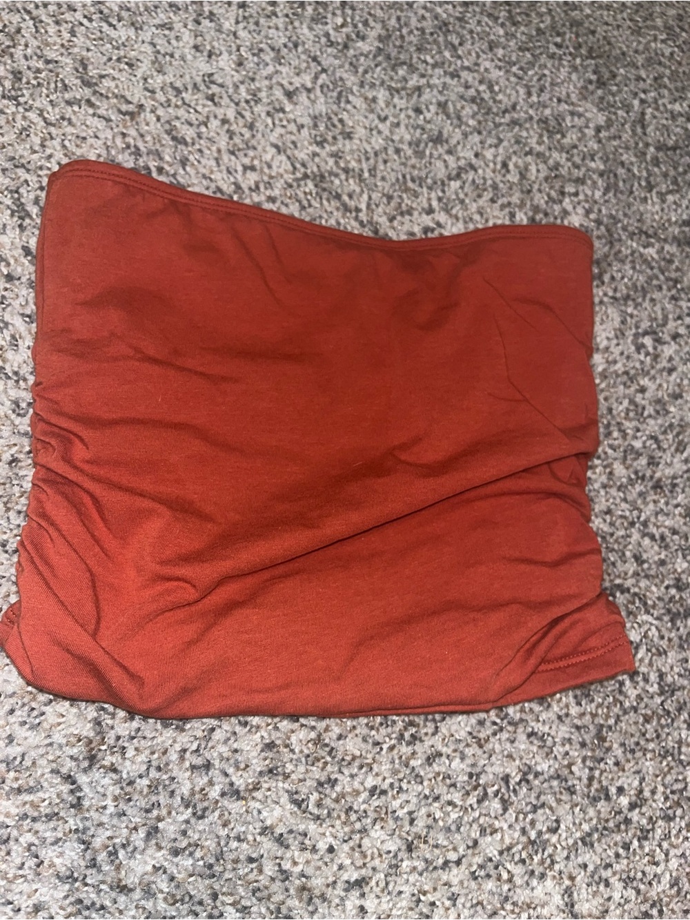 Old Navy Burnt Orange Strapless Tube Top